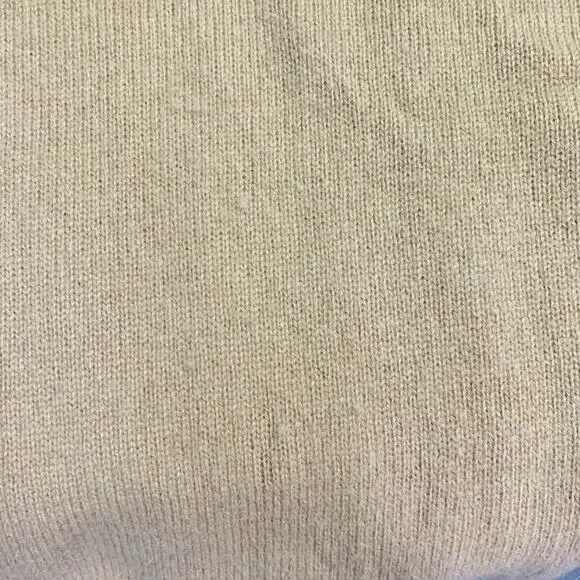 POLO by RALPH LAUREN Size XL Tan Wool Knit V-Neck Sweater
